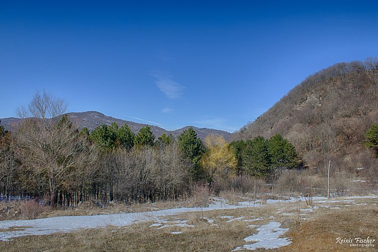 View near Martkopi monastery
