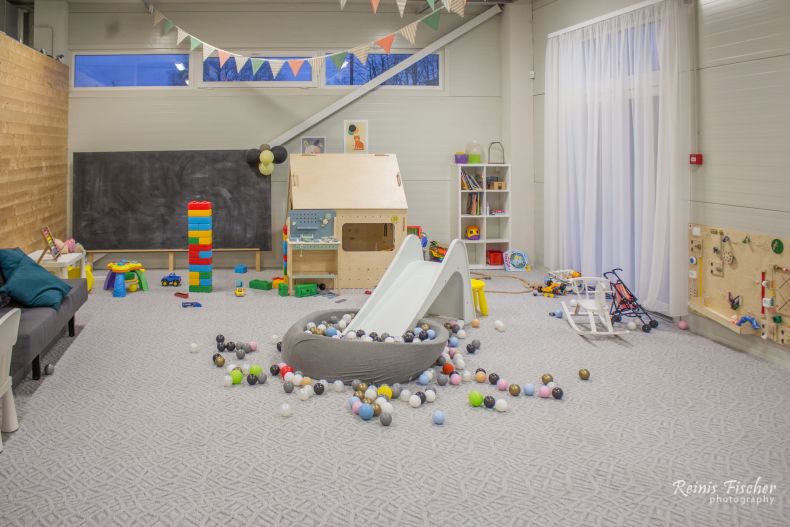 Playground for the little ones (toddlers)