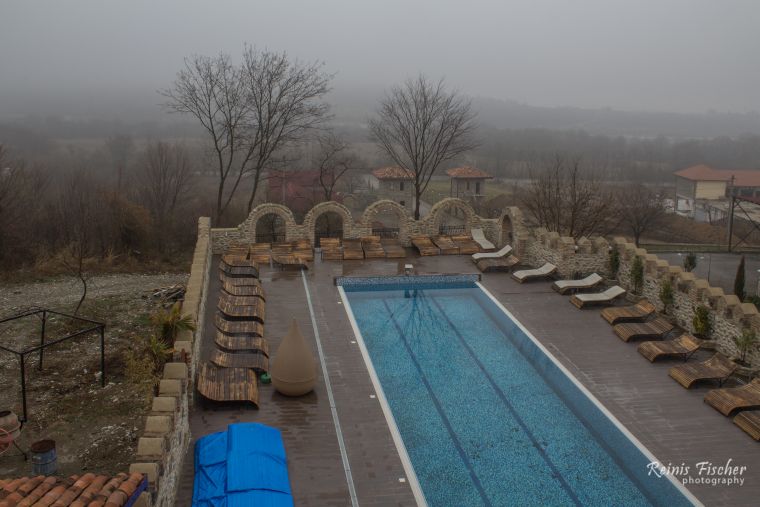 Outdoor swimming pool