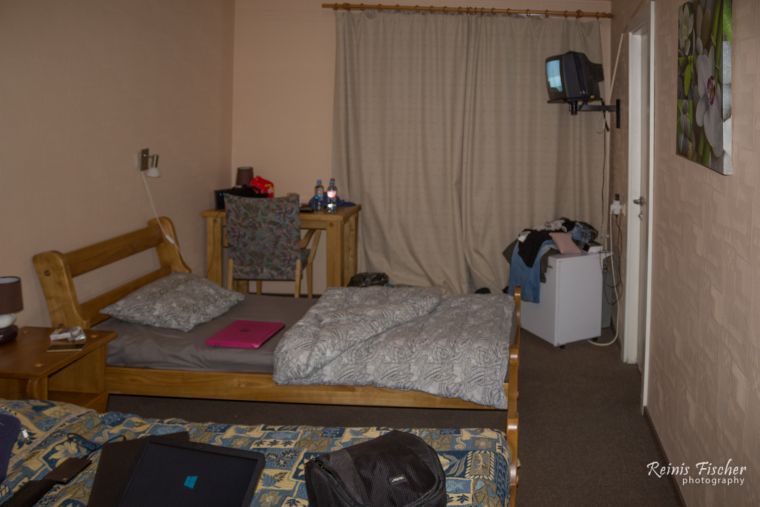 Our belongings repacked