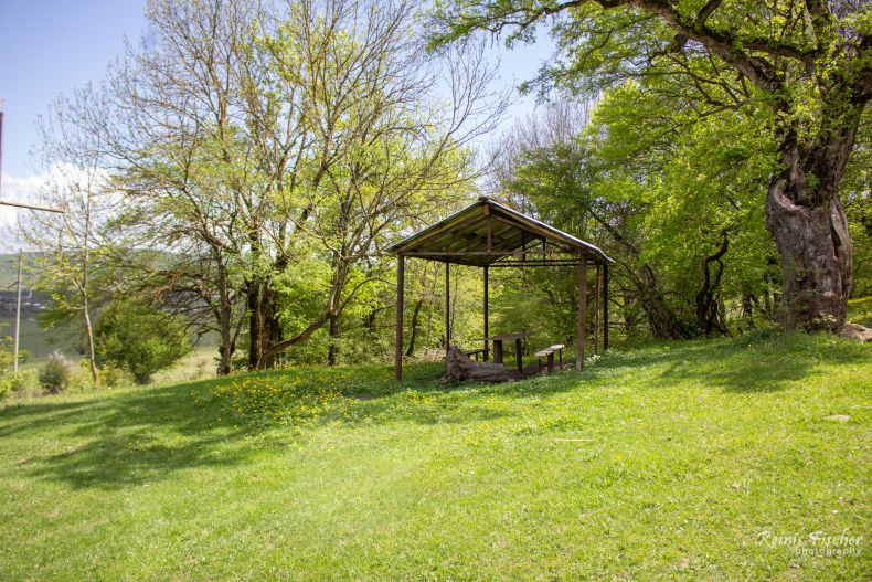 Picnic area at Khatsiri Forest park