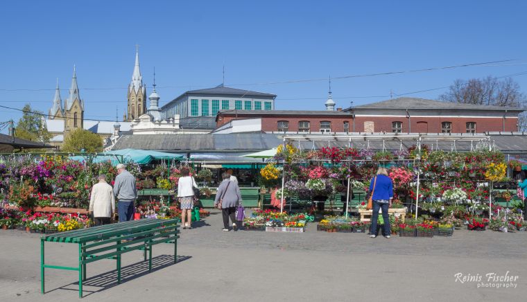 Peter's market in Liepāja
