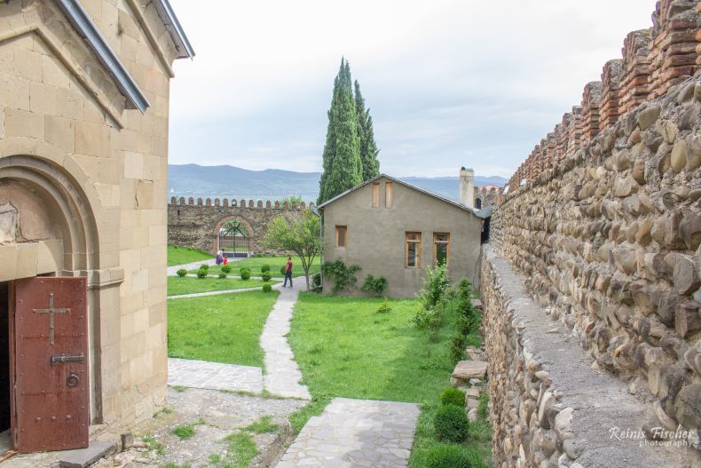 Outer walls of cathedral complex