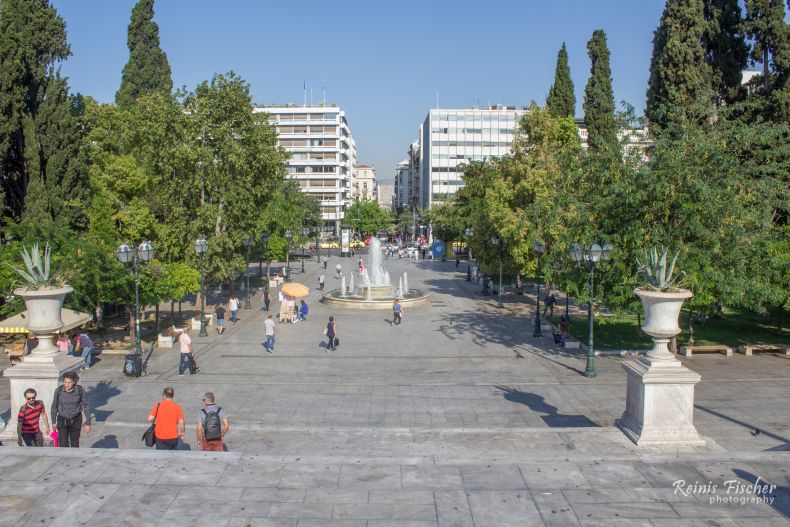 Square in Athens