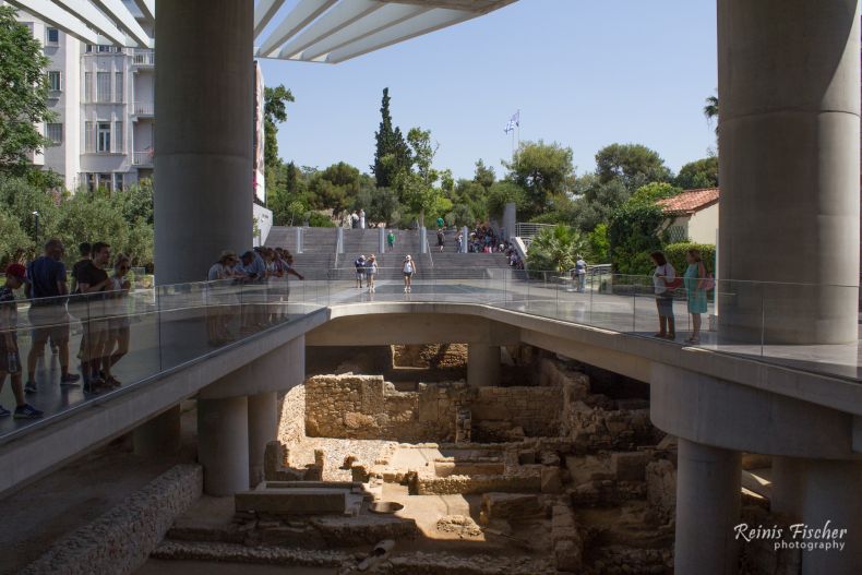 Archaeological excavations in Athens