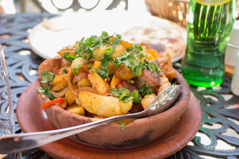 Ojakhuri at Kapiloni restaurant