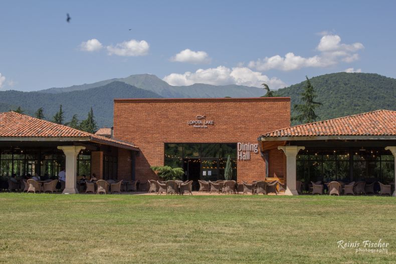 Restaurant at Lopota laka