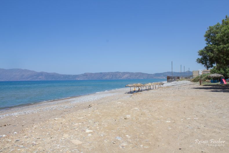 Mavros Molos beach near Kissamos, Crete