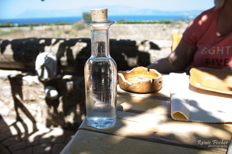 Ouzo drink