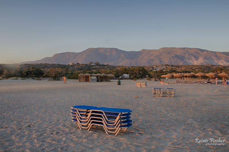 Chasing sunset in Crete