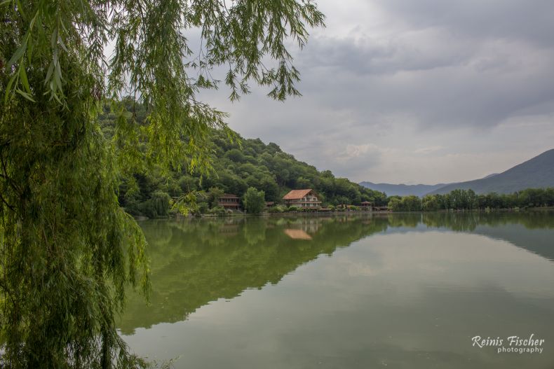Lopota lake in Georgia