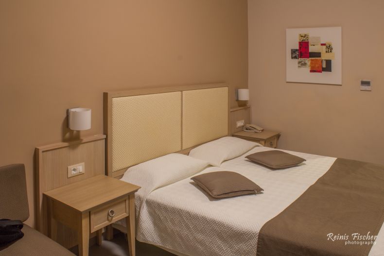 King size bed at Libyan Princess