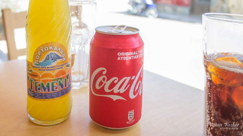 Portakalada lemonade in Crete