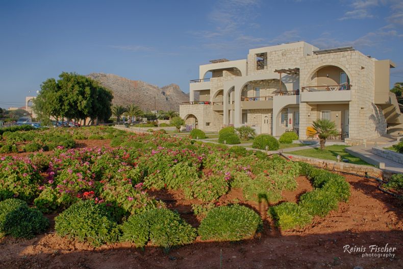 Kavos beach apartments in Crete