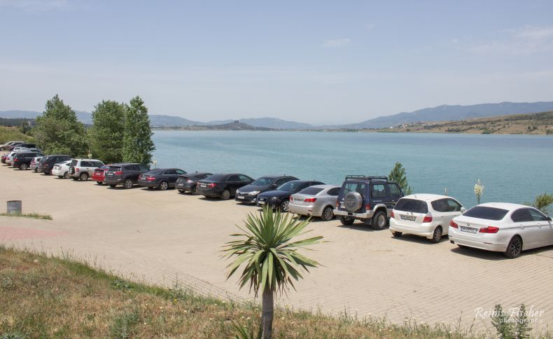 Public parking lot at Tbilisi Sea club