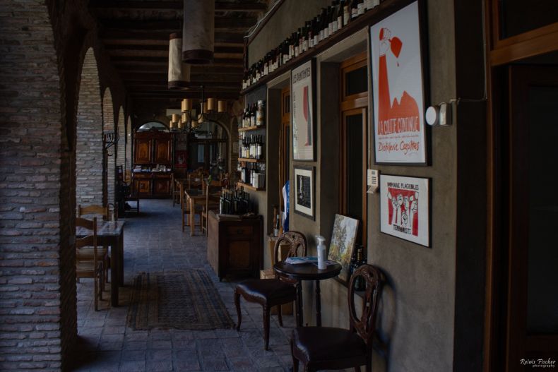 Inside interior at Peasat's tears