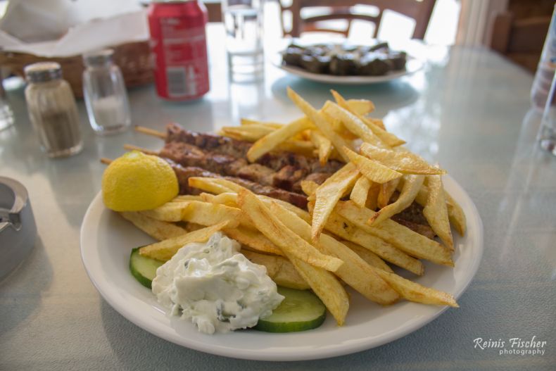 Quick dinner at Taverna Plateia