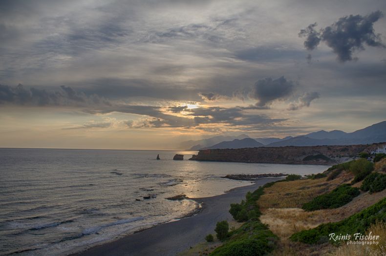 Sunset at Libyan Sea