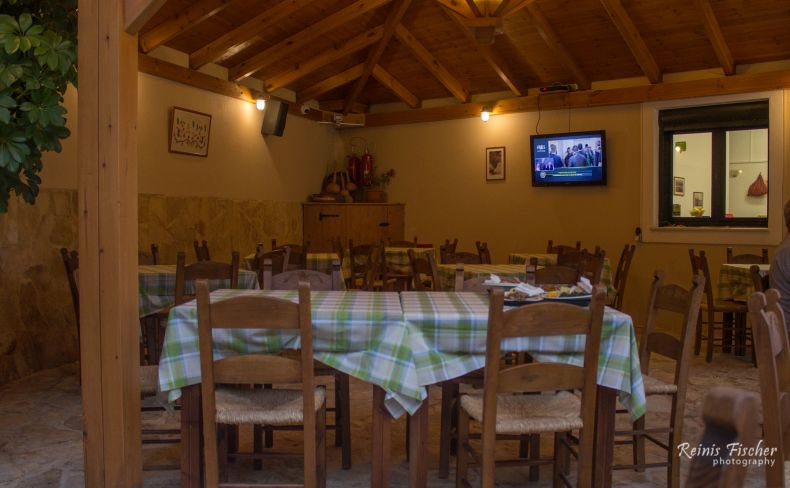 Another lovely roadside restaurant in Crete