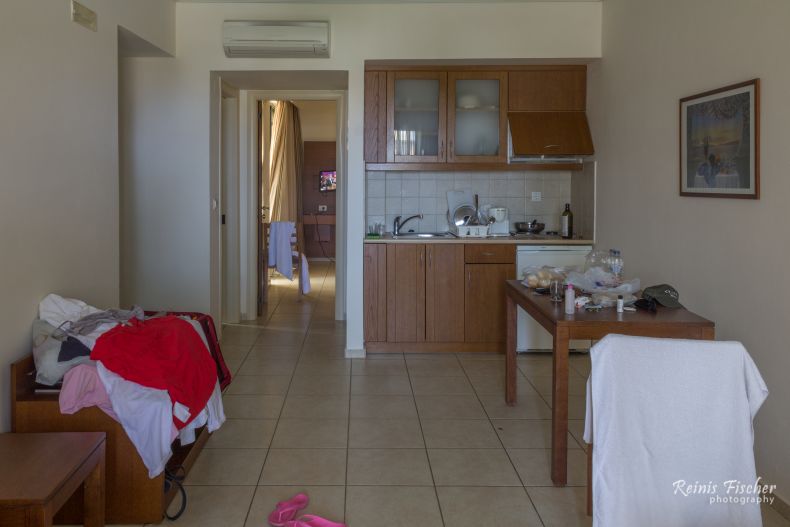 Our apartment at Edem beach Hotel in Agia Marina