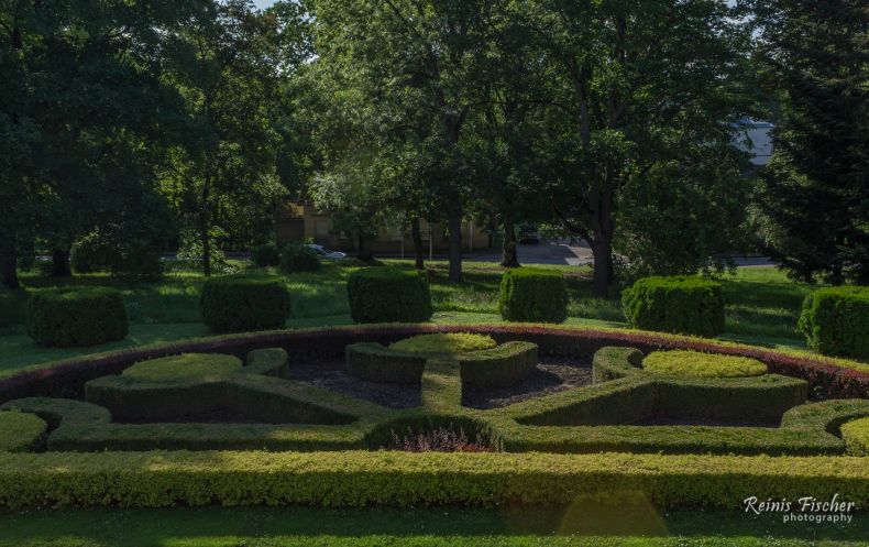 Park at Talsi Regional Museum