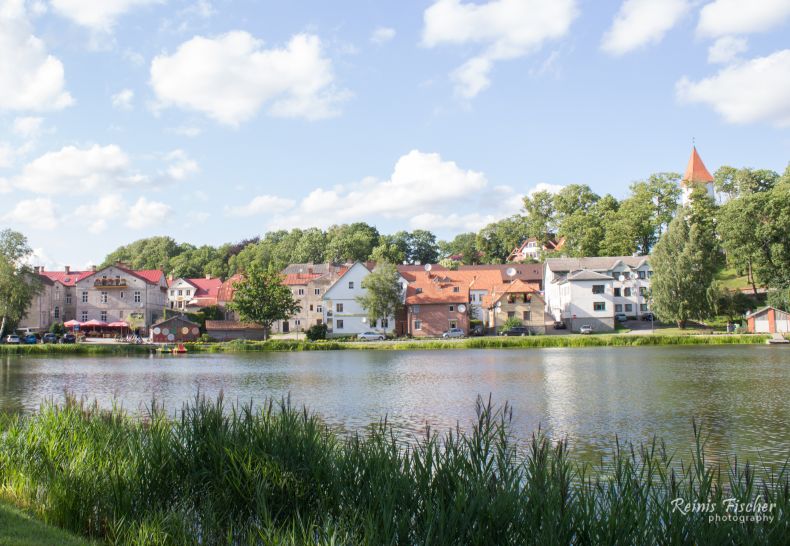 View towards Talsi town