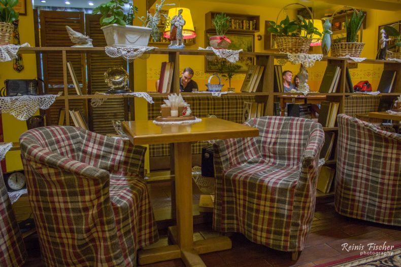 Stylish hipster style interiour