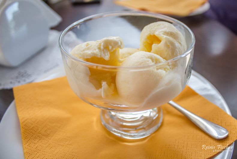 Ice cream from Matsoni