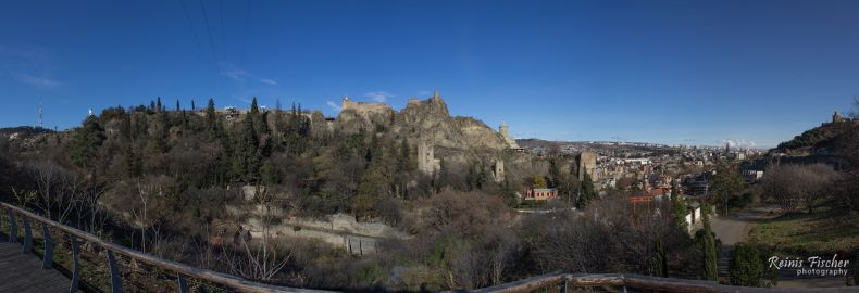 Panoramic photo from Tbilisi