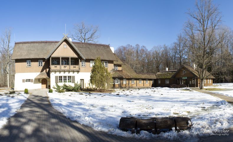 Forest House in Kemeri National Park